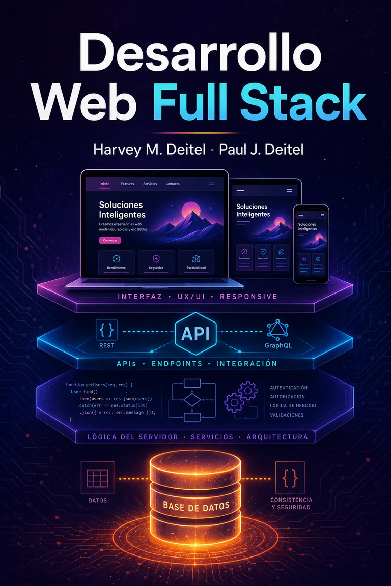 Portada de Desarrollo Web Full Stack